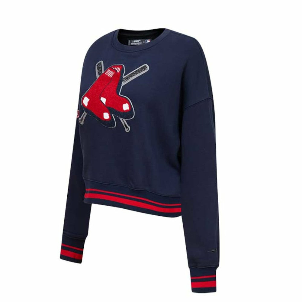 Boston Red Sox Pro Standard Women's Mash Up Pullover Sweatshirt - MLB Pullover