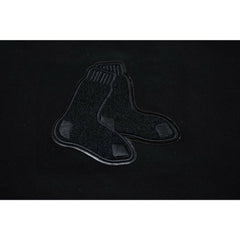 Boston Red Sox Pro Standard Women's Triple Black Cropped Pullover Hoodie - MLB Hoodies