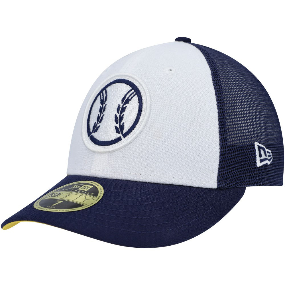 Milwaukee Brewers New Era 2023 On-Field Batting Practice Low Profile 59FIFTY Fitted Hat - MLB Hats