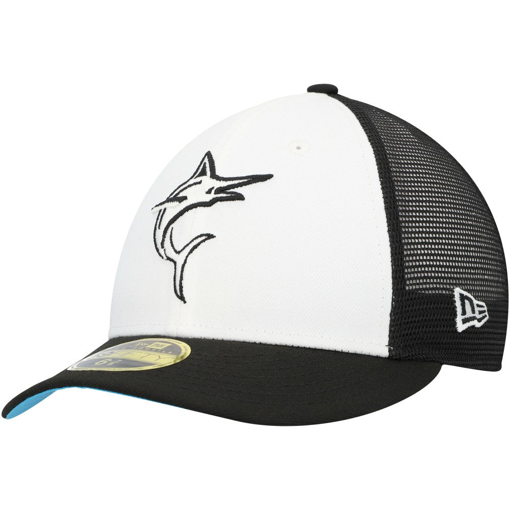 Miami Marlins New Era 2023 On-Field Batting Practice Low Profile 59FIFTY Fitted Hat - MLB Hats