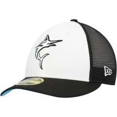 Miami Marlins New Era 2023 On-Field Batting Practice Low Profile 59FIFTY Fitted Hat - MLB Hats
