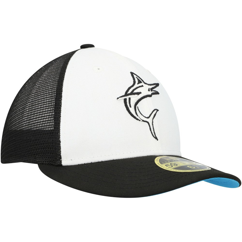 Miami Marlins New Era 2023 On-Field Batting Practice Low Profile 59FIFTY Fitted Hat - MLB Hats