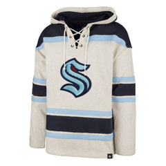 Seattle Kraken '47 Rockaway Lace-Up Pullover Hoodie -  NHL Hoodies
