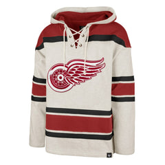 Detroit Red Wings '47 Rockaway Lace-Up Pullover Hoodie -  NHL Hoodies
