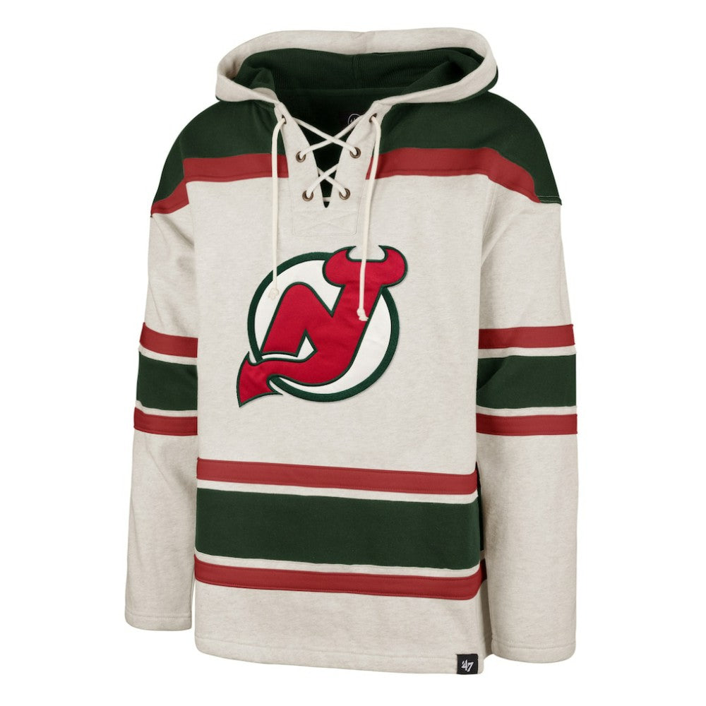 New Jersey Devils '47 Rockaway Lace-Up Pullover Hoodie -  NHL Jerseys