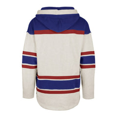 New York Rangers '47 Rockaway Lace-Up Pullover Hoodie -  NHL Hoodies