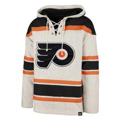 Philadelphia Flyers '47 Rockaway Lace-Up Pullover Hoodie -  NHL Hoodies