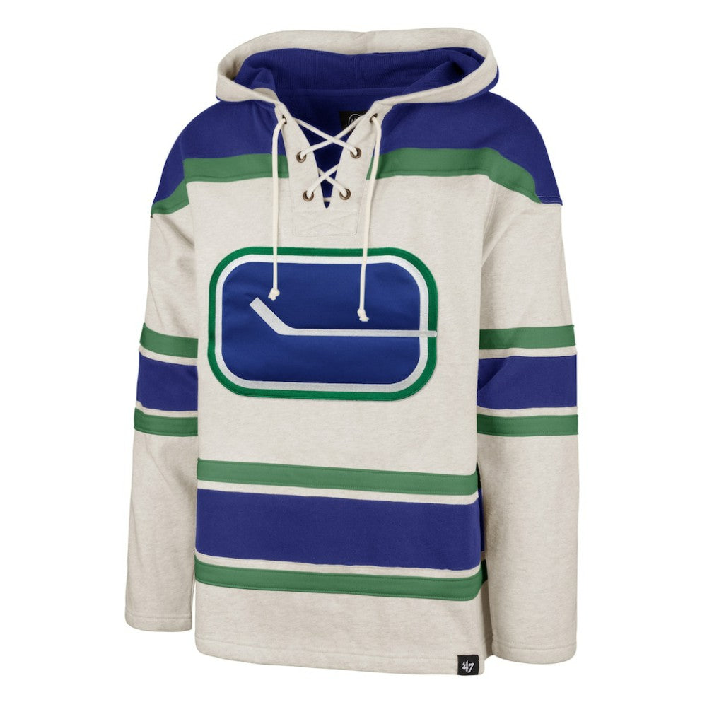 Vancouver Canucks '47 Rockaway Lace-Up Pullover Hoodie -  NHL Hoodies