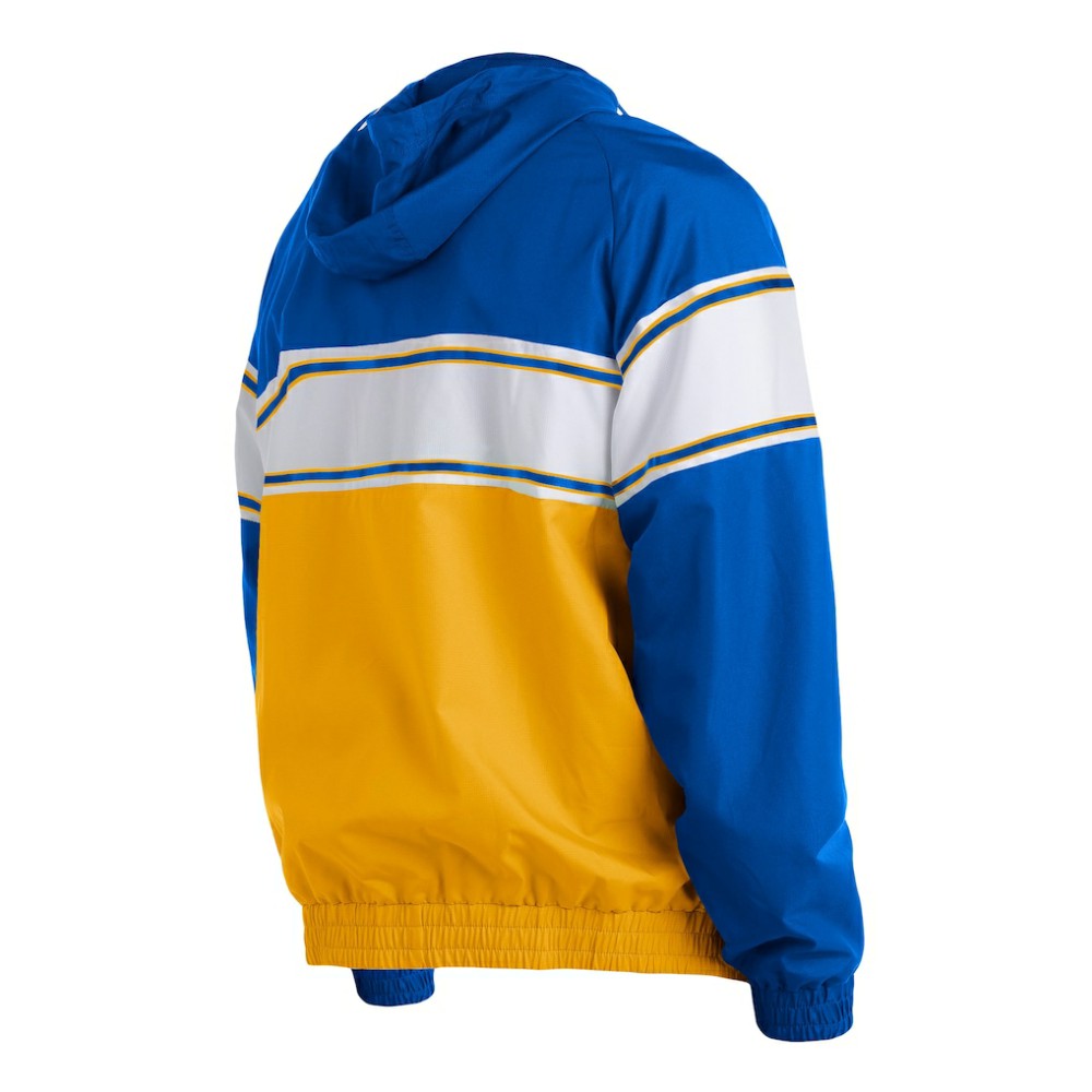 Milwaukee Brewers New Era Ripstop Raglan Quarter-Zip Hoodie - MLB Hoodies