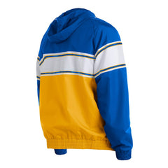 Milwaukee Brewers New Era Ripstop Raglan Quarter-Zip Hoodie - MLB Hoodies