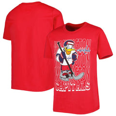 Washington Capitals Youth Disney Donald Duck Three-Peat T-Shirt -  NHL T-shirts