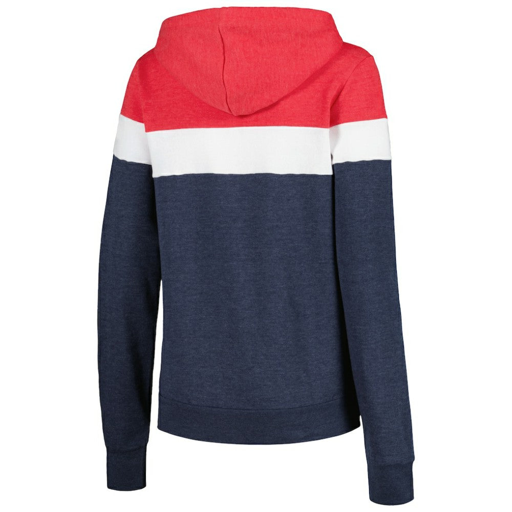 Minnesota Twins New Era Women's Colorblock Full-Zip Hoodie Jacket - MLB Jackets