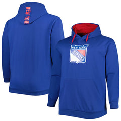 New York Rangers Big & Tall Fleece Pullover Hoodie -  NHL Hoodies
