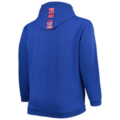 New York Rangers Big & Tall Fleece Pullover Hoodie -  NHL Hoodies