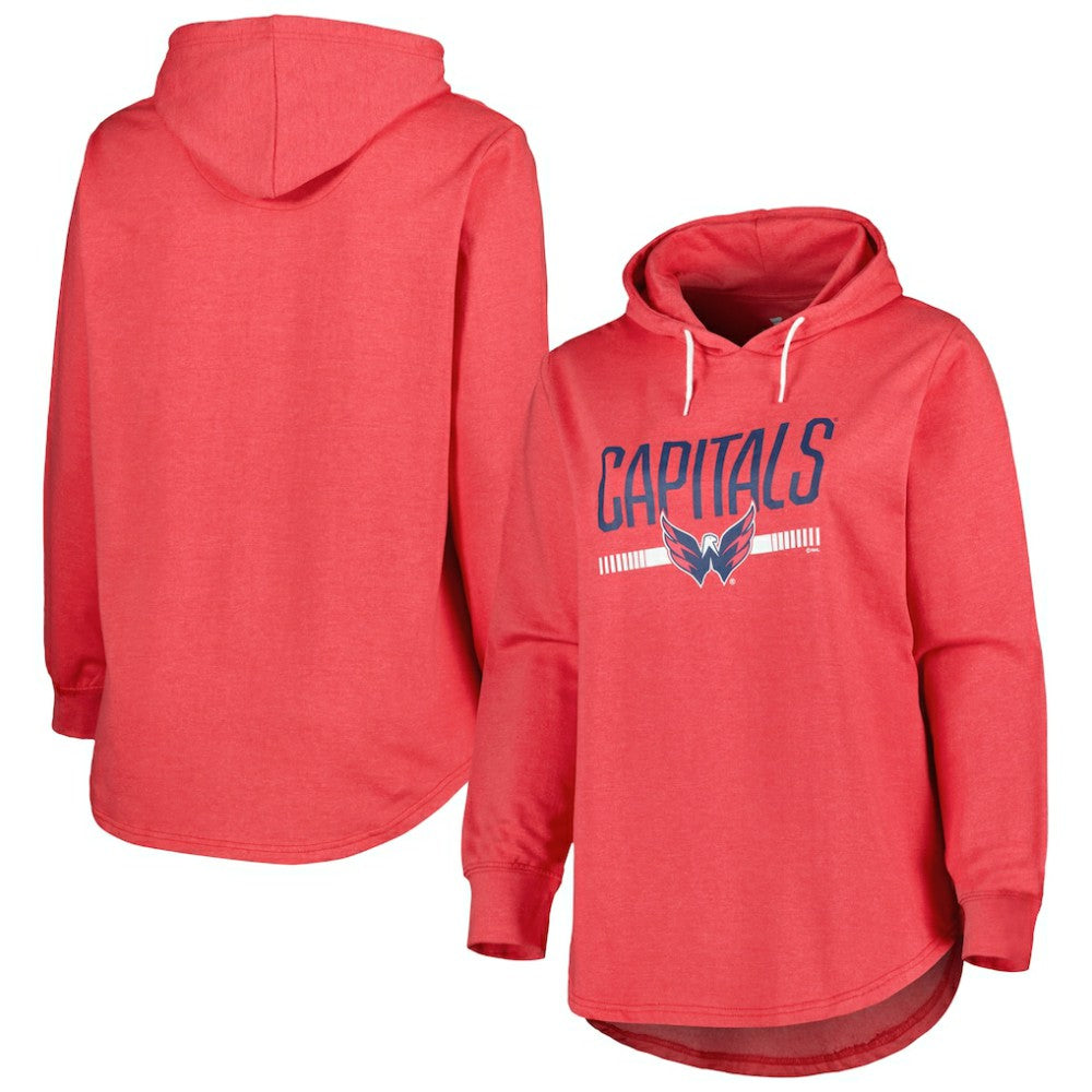 Washington Capitals Women's Plus Size Fleece Pullover Hoodie -  NHL Hoodies