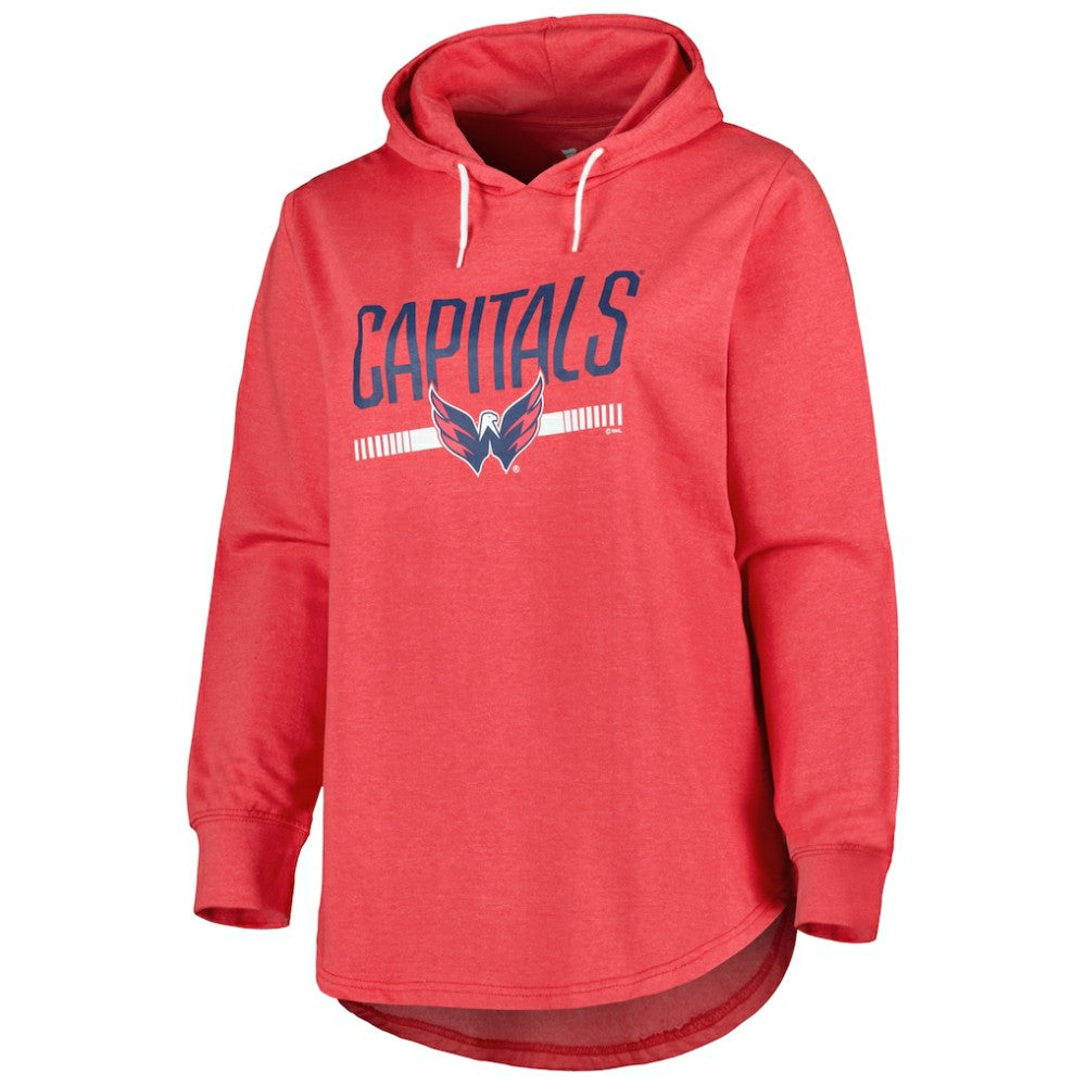 Washington Capitals Women's Plus Size Fleece Pullover Hoodie -  NHL Hoodies