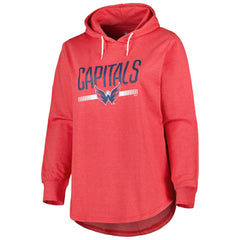 Washington Capitals Women's Plus Size Fleece Pullover Hoodie -  NHL Hoodies