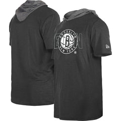 Black Brooklyn Nets Active Hoodie T-Shirt | NBA