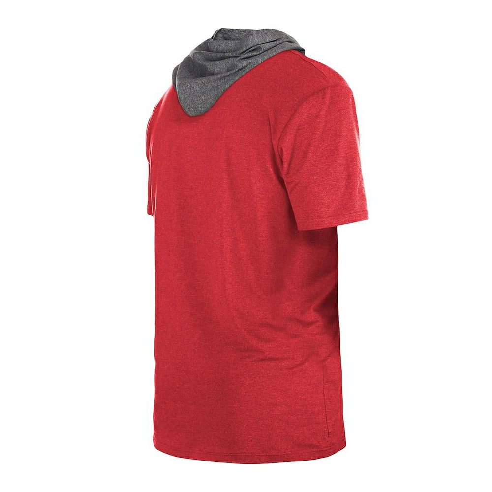 Heather Red Chicago Bulls Active Hoodie T-Shirt sale | NBA