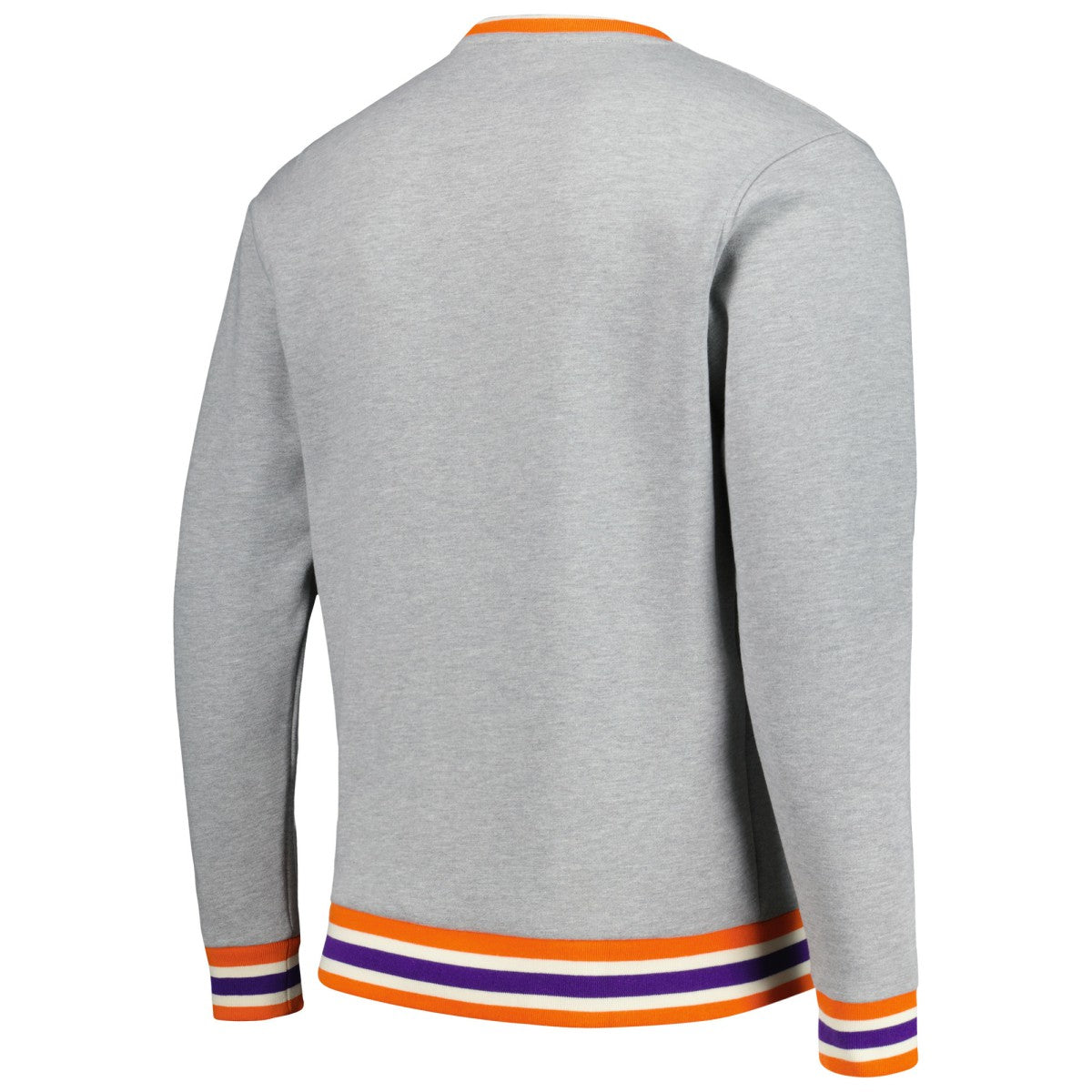 Heather Gray Phoenix Suns Unisex Vintage Throwback Crew Sweatshirt | NBA