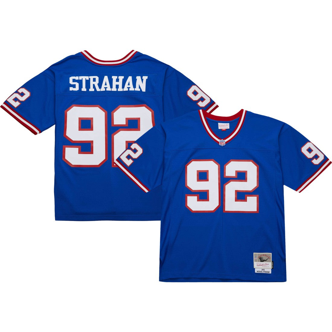 New York Giants Michael Strahan  Big & Tall 1993 Retired Player Replica Jersey | NFL Near me