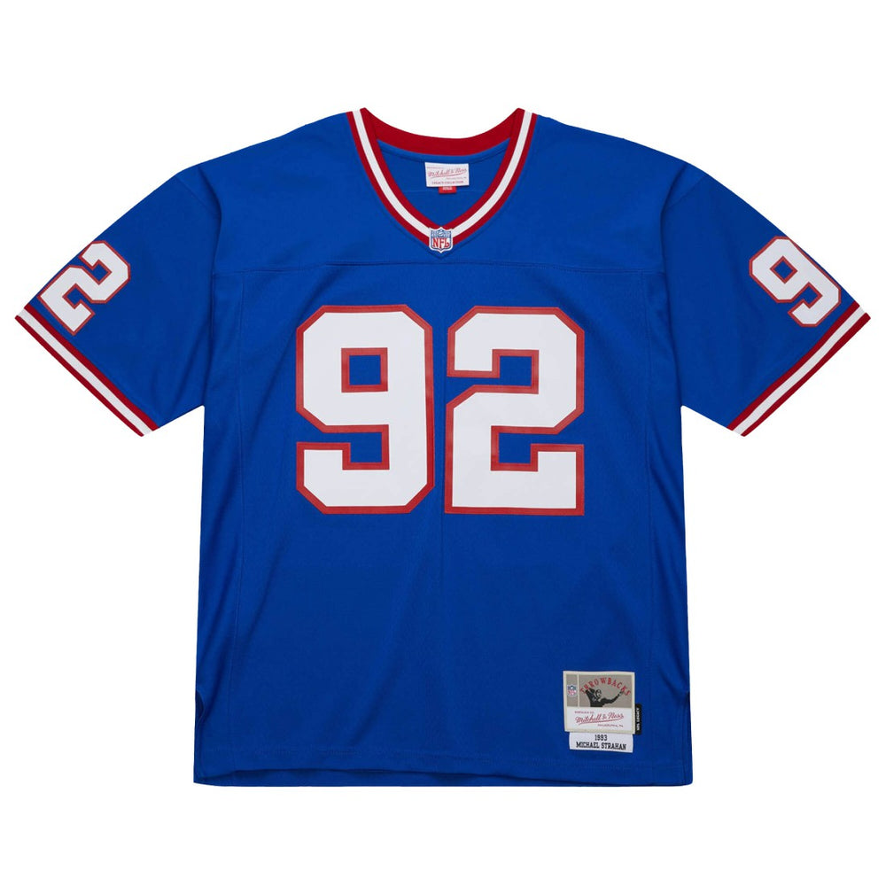 New York Giants Michael Strahan  Big & Tall 1993 Retired Player Replica Jersey | NFL Near me