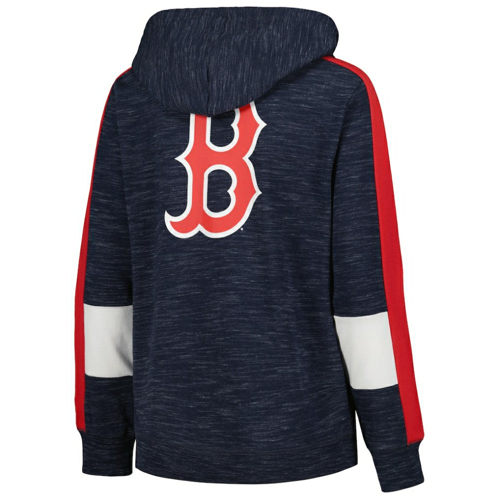 Boston Red Sox New Era Women's Colorblock Full-Zip Hoodie - MLB Hoodies