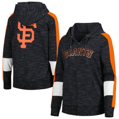 San Francisco Giants New Era Women's Colorblock Full-Zip Hoodie - MLB Hoodies