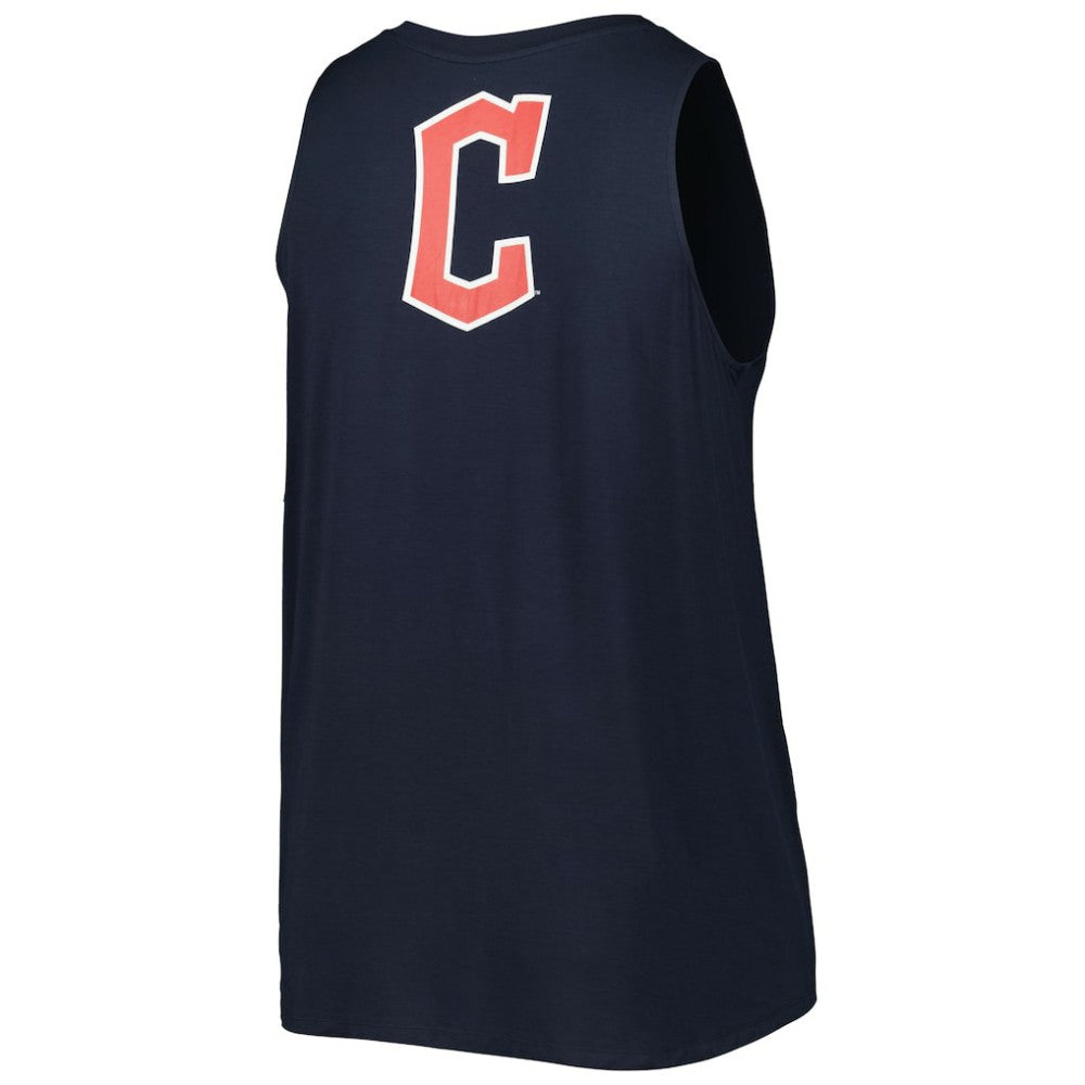 Cleveland Guardians New Era Women's Plus Size Tank Top - MLB Tanks