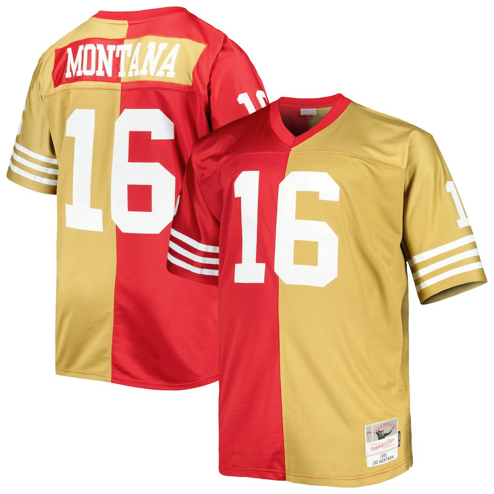 San Francisco 49ers Joe Montana  Big & Tall Split Legacy Retired Player Replica Jersey | NFL New