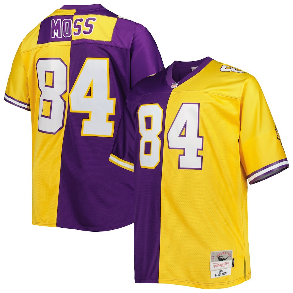 Minnesota Vikings Randy Moss  Big & Tall Split Legacy Retired Player Replica Jersey | NFL On sale