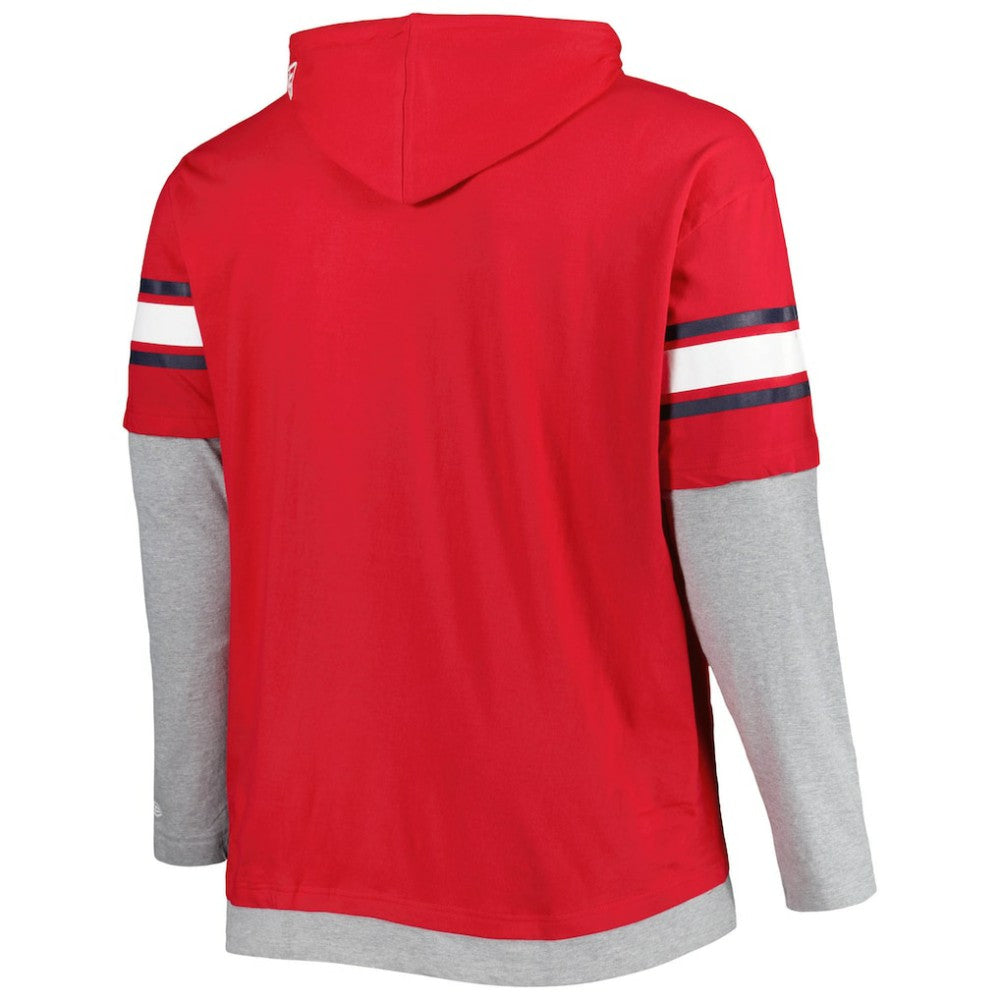 St. Louis Cardinals New Era Big & Tall Twofer Pullover Hoodie - MLB Hoodies