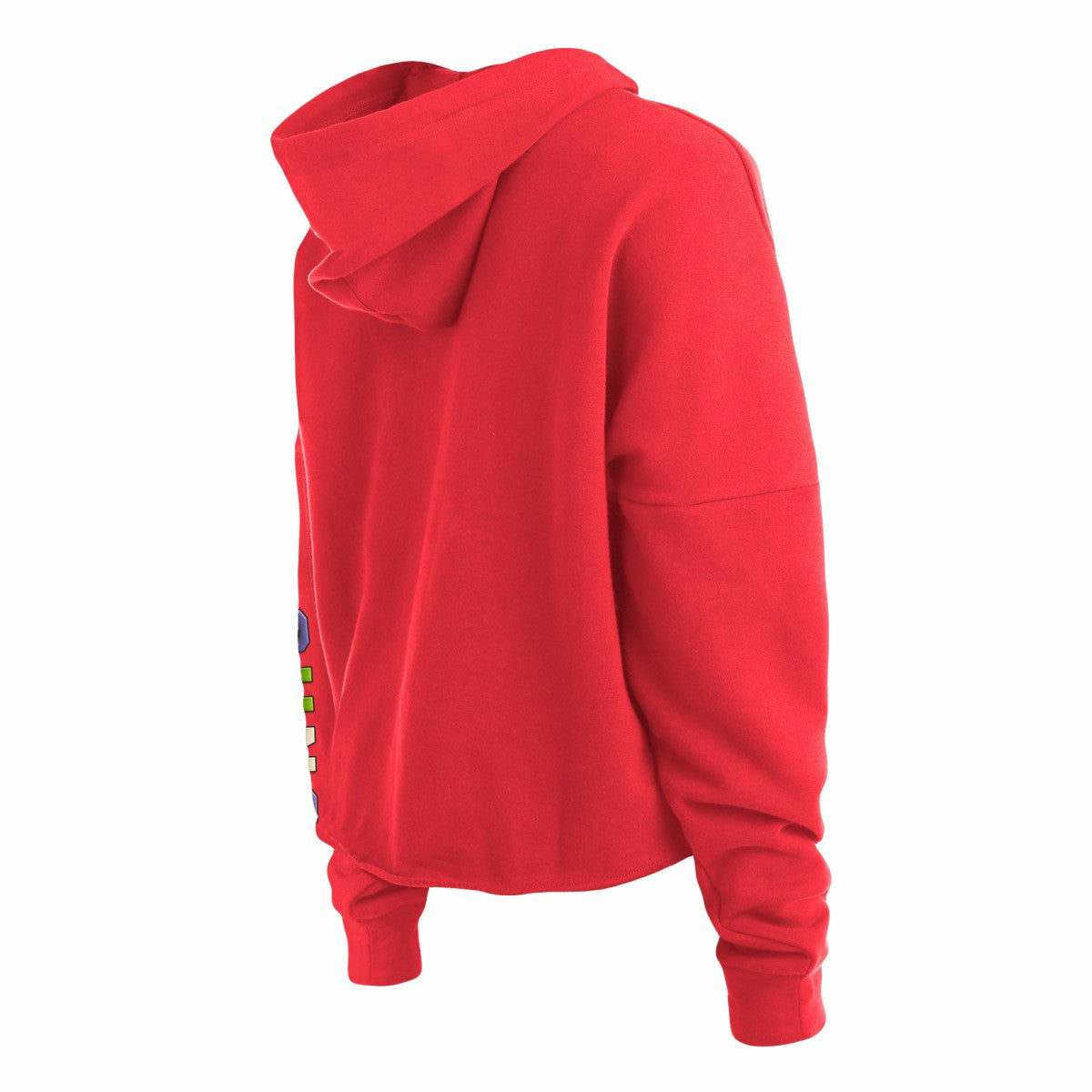 Red Phoenix Suns Women's Color Pack Cropped Top Pullover Hoodie | NBA