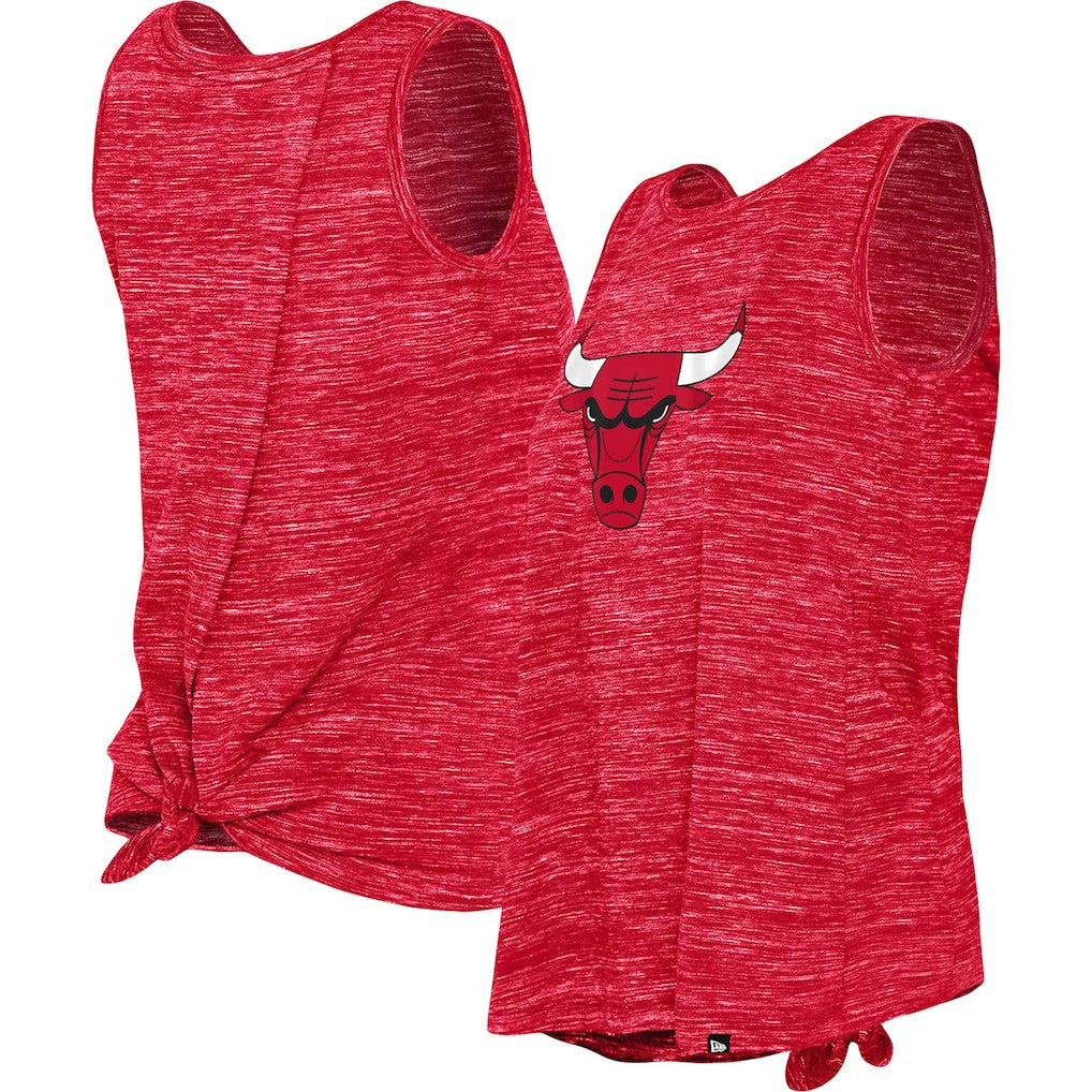 Red Chicago Bulls Women's Space Dye Active Tank Top sale | NBA