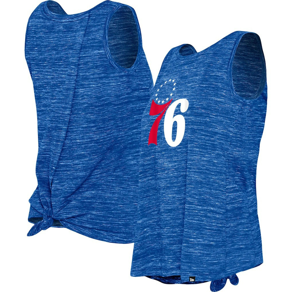 Royal Philadelphia 76ers Women's Space Dye Active Tank Top | NBA