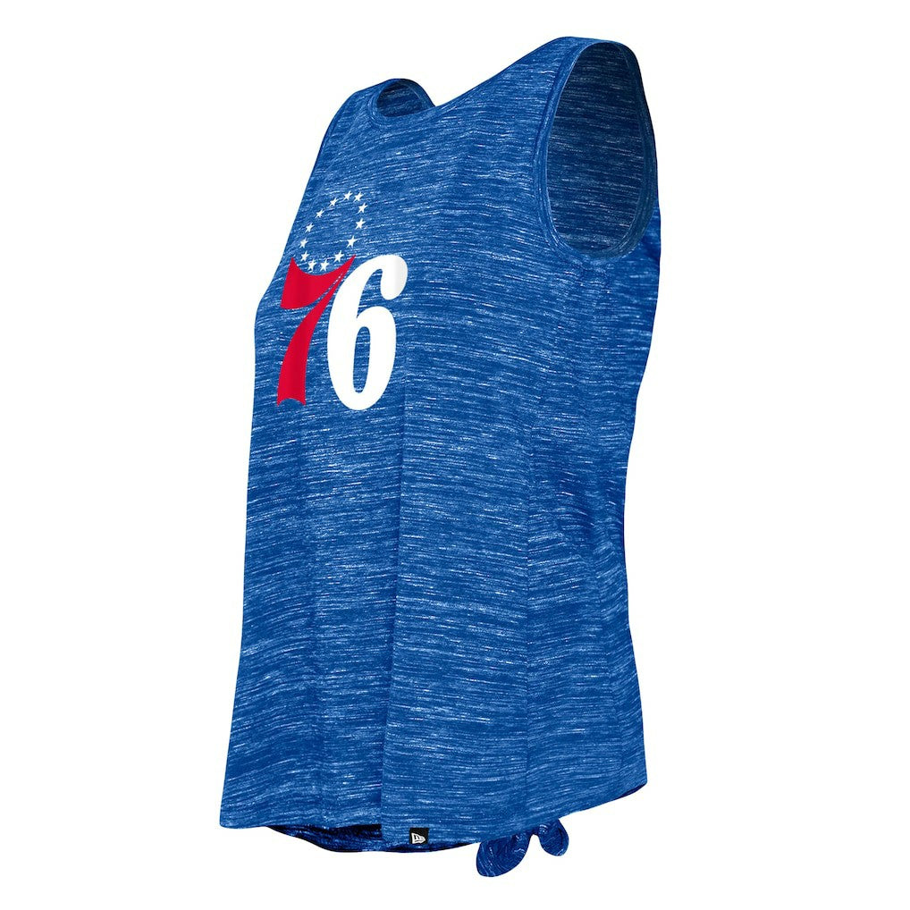 Royal Philadelphia 76ers Women's Space Dye Active Tank Top | NBA