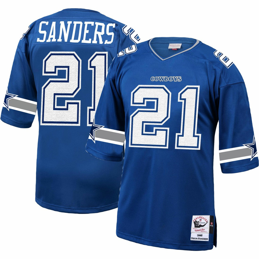 Dallas Cowboys Deion Sanders  1996 Authentic Throwback Retired Player Jersey | NFL Sale