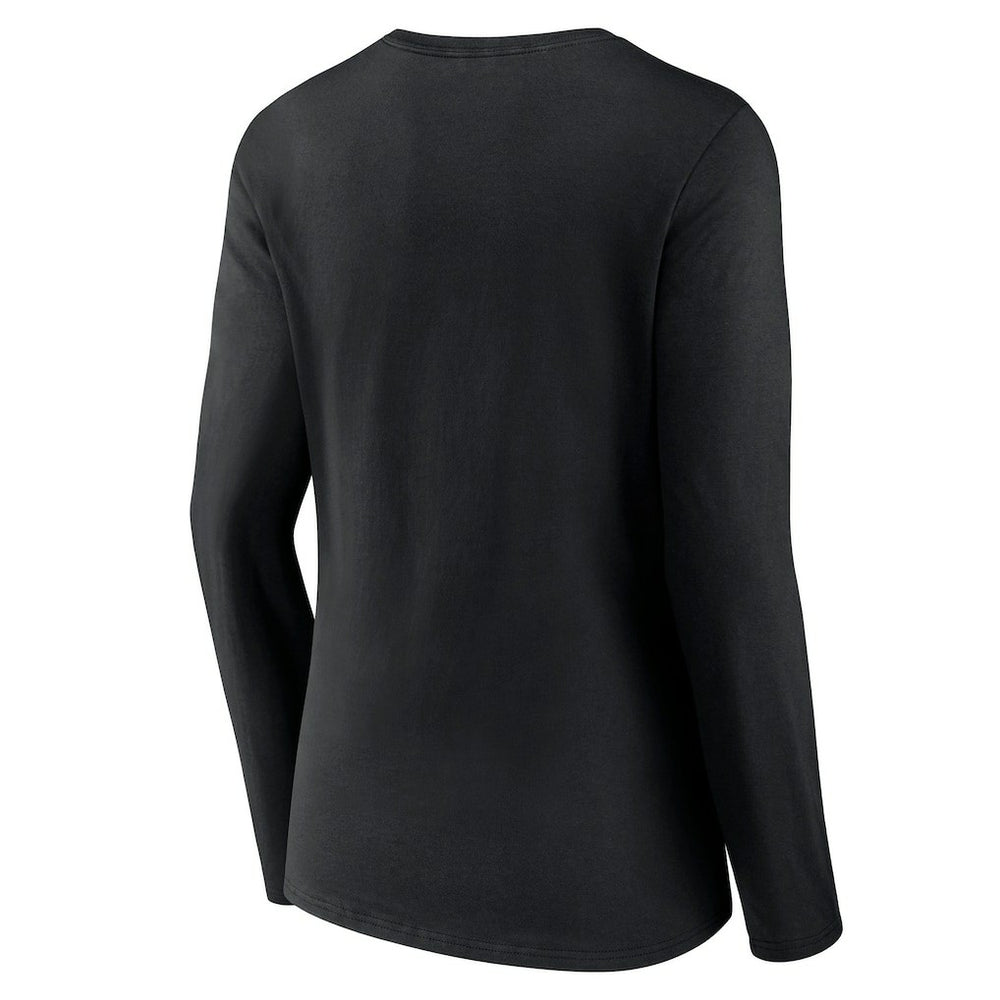 Pittsburgh Steelers Women's Hometown Sweep Long Sleeve V-Neck T-Shirt | NFL Discount
