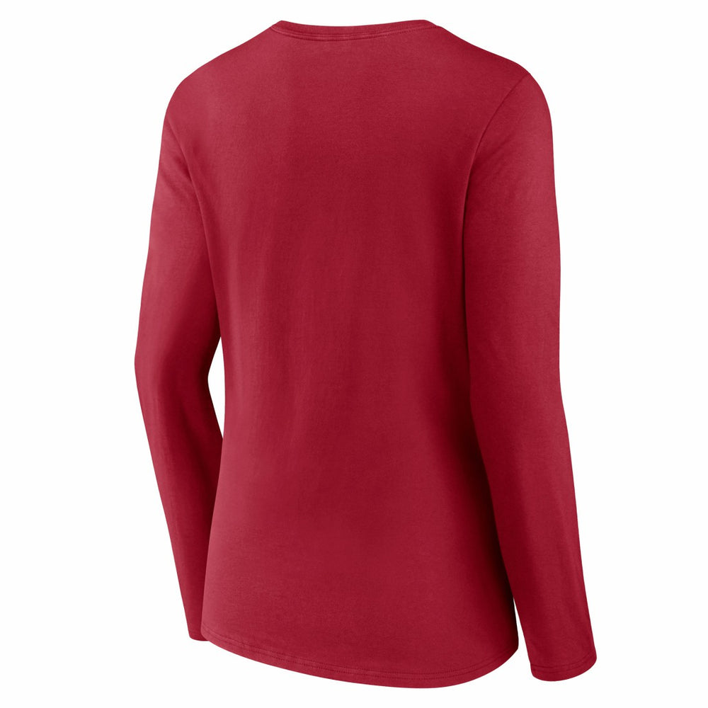 Tampa Bay Buccaneers Women's Hometown Sweep Long Sleeve V-Neck T-Shirt | NFL Online