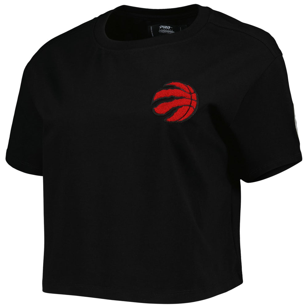 Black Toronto Raptors Pro Standard Women's Classics Boxy T-Shirt | NBA