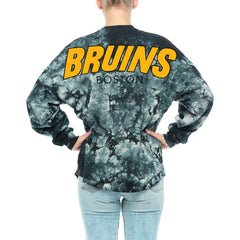 Boston Bruins Fanatics Women's Crystal-Dye Long Sleeve T-Shirt -  NHL T-shirts