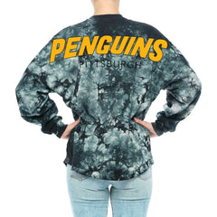 Pittsburgh Penguins Fanatics Women's Crystal-Dye Long Sleeve T-Shirt -  NHL T-shirts