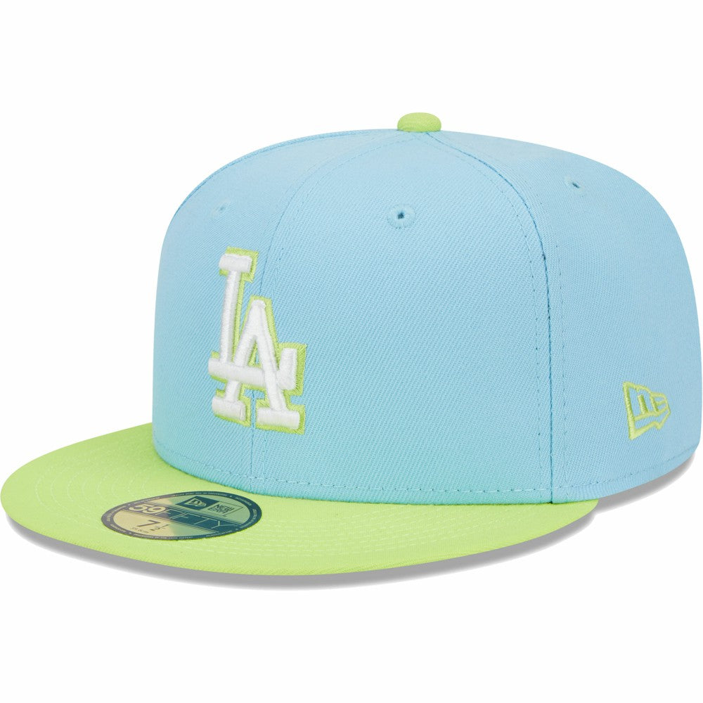 Los Angeles Dodgers New Era Spring Color Two-Tone 59FIFTY Fitted Hat - MLB Hats