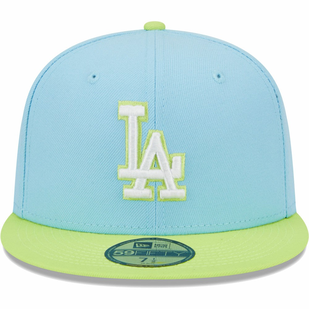 Los Angeles Dodgers New Era Spring Color Two-Tone 59FIFTY Fitted Hat - MLB Hats