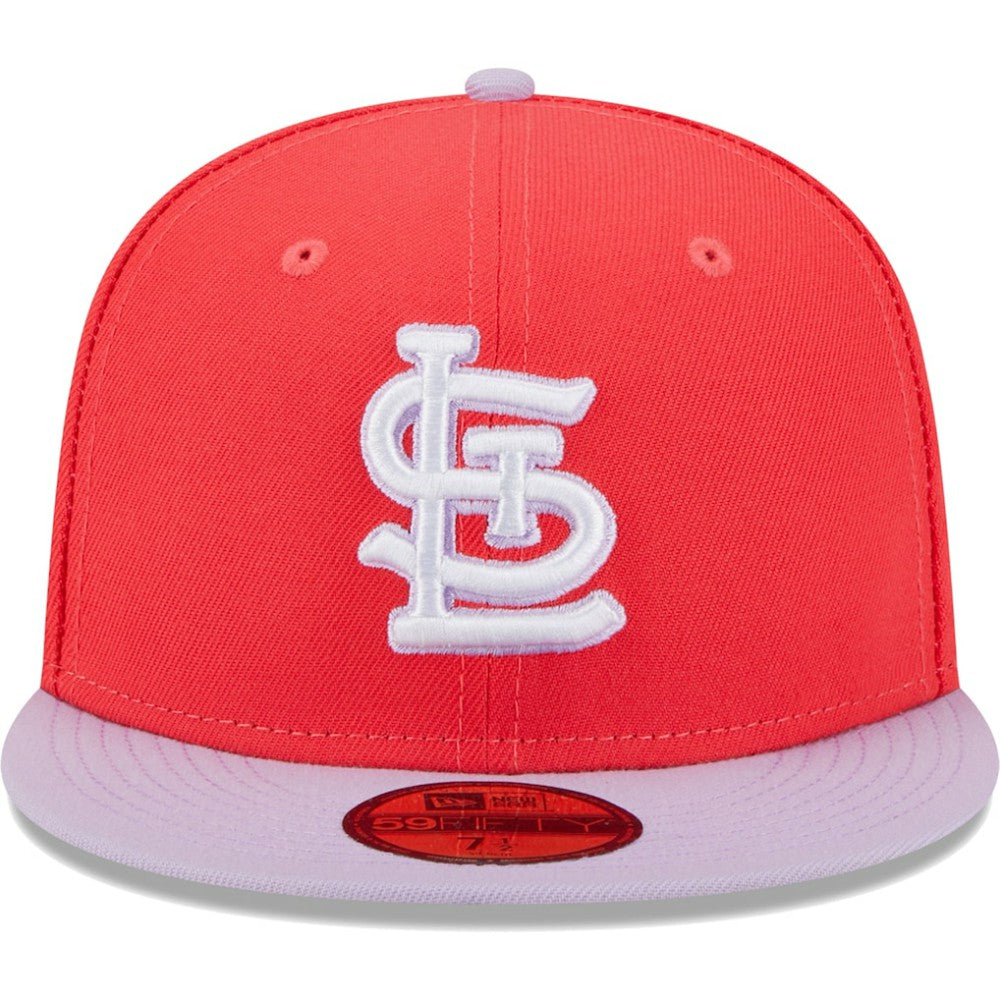 St. Louis Cardinals New Era Spring Color Two-Tone 59FIFTY Fitted Hat - MLB Hats
