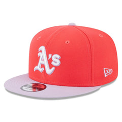 Athletics New Era Spring Basic Two-Tone 9FIFTY Snapback Hat - MLB Hats