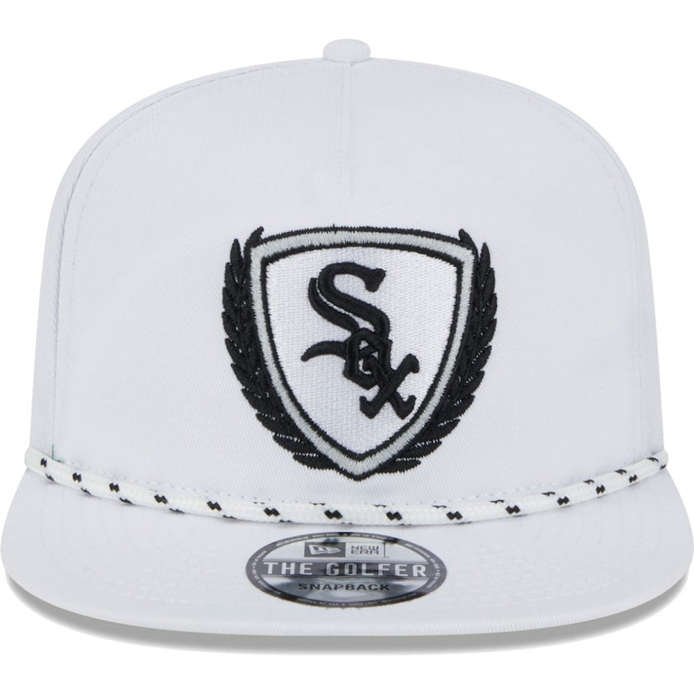 Chicago White Sox New Era Golfer Tee 9FIFTY Snapback Hat - MLB Hats