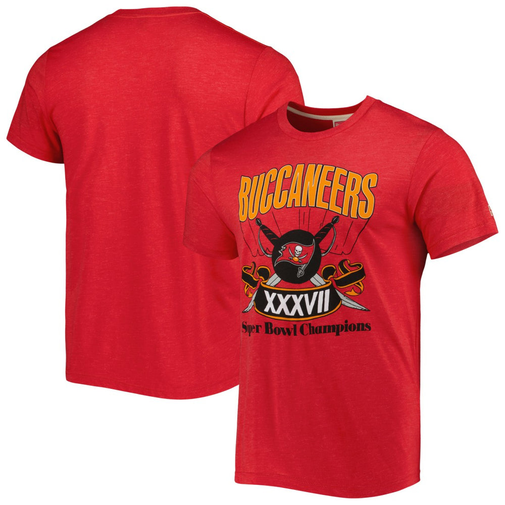 Tampa Bay Buccaneers Homage Super Bowl Classics Tri-Blend T-Shirt | NFL Hot