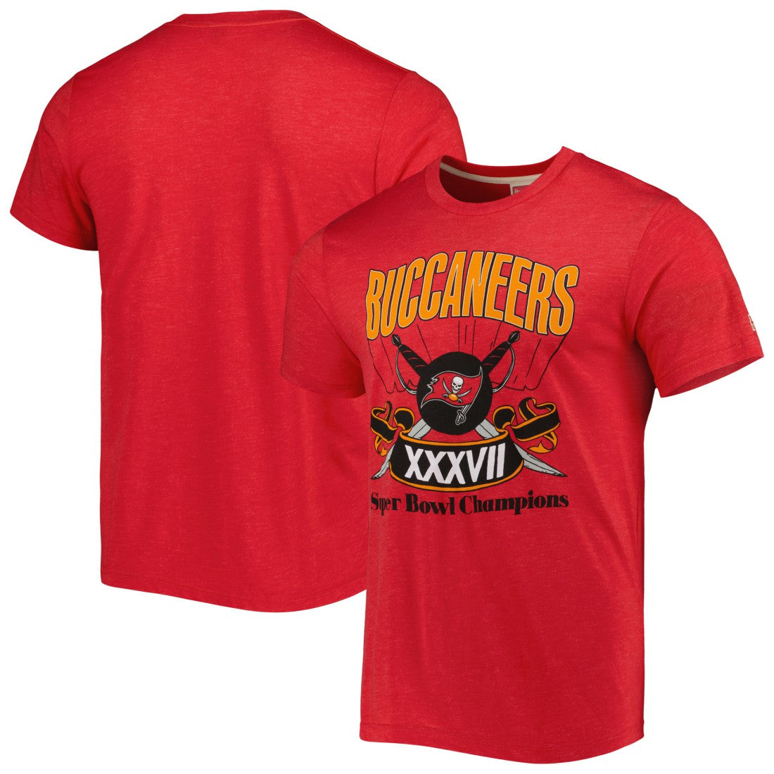 Tampa Bay Buccaneers Homage Super Bowl Classics Tri-Blend T-Shirt | NFL Hot