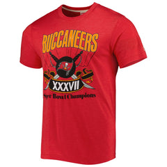 Tampa Bay Buccaneers Homage Super Bowl Classics Tri-Blend T-Shirt | NFL Hot